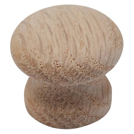 Waddell Waddell Round Cabinet Knob 1-1/4 in. D .5 in. Natural 1 pk 9211.25 OAK-25